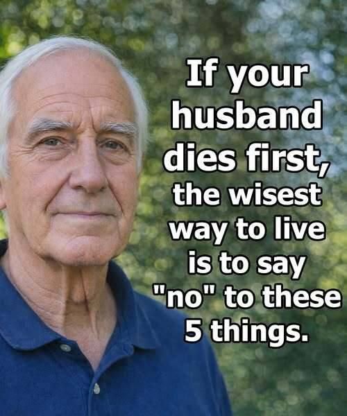 If your partner passes away first — 5 mistakes to avoid for living peacefully and confidently after 60.