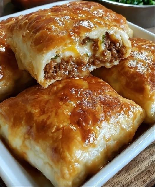 Loaded Cheesy Pocket Tacos