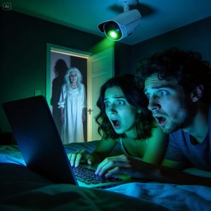 Every night, my mother-in-law would knock on our bedroom door at 3 a.m., so I set up a hidden camera to see what she was doing. When we saw her, we froze… Liam and I had been married for a little over a year. Our life together, in our quiet Boston home, was peaceful—except for one thing: his mother, Margaret. Every night, at exactly 3 a.m., she would knock on our bedroom door. Not loudly—just three slow, distinct knocks. Knock. Knock. Knock. Just enough to wake me up every time. At first, I thought maybe she needed help or was just a little lost in the dark. But every time I opened the door, the hallway was empty—dimly lit, completely silent. Liam told me not to worry. “Mom’s not sleeping well,” he would say. “He sometimes wanders around a bit at night.” But the more it happened, the more uneasy I felt. After almost a month, I decided to find out the truth. I bought a small camera and discreetly attached it to the top of our bedroom door. I didn’t say anything to Liam—he would have assured me I was exaggerating. That night, the knocking started again. Three soft, muffled taps. I pretended to be asleep, my heart pounding in my chest. The next morning, I started the recording. What I saw chilled me to the bone.