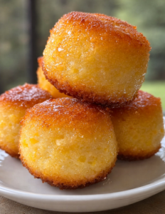 Southern-Style Honey Butter Cornbread Poppers